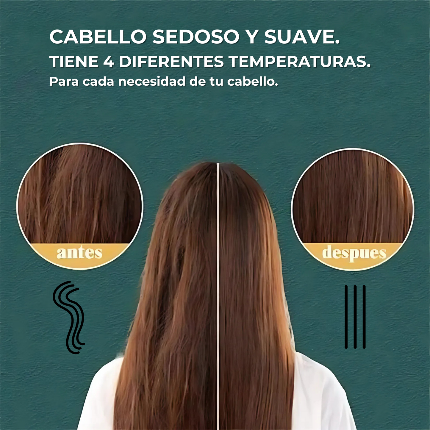 💖 Cepillo Alisador® 3 en 1 + Regalo Exclusivo Depiladora Flawless® 💖