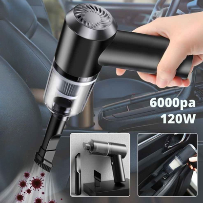 Pack Cubre Asientos + Mini Aspiradora – Protección y Limpieza – Auto impecable en minutos todos los días