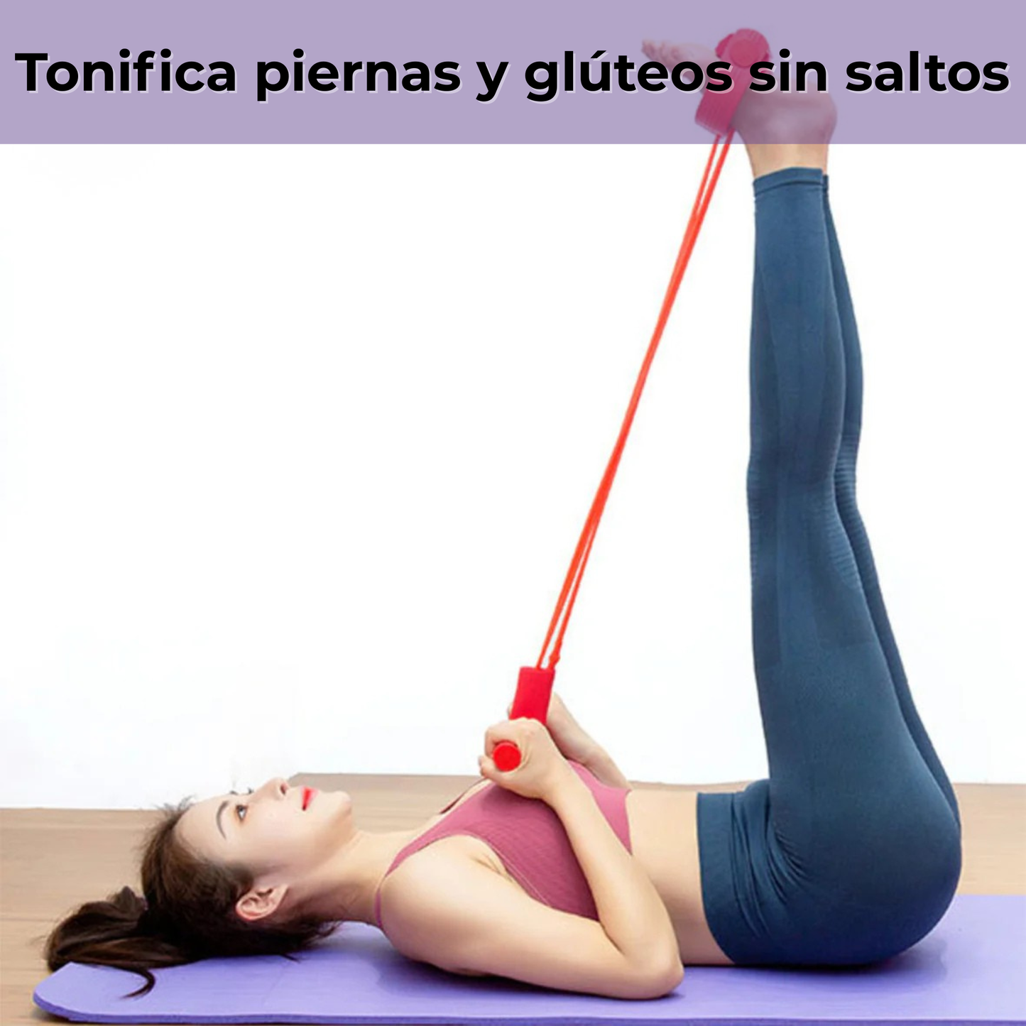 Bandas con Pedal – Entrenamiento Full Body en Casa – Ponte a tono en 10 min al día, de forma segura y económica