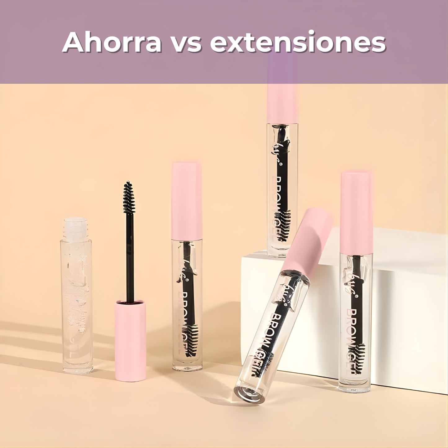 Serum de Pestañas y Cejas 4×1 – Crecimiento Natural – Pestañas largas y densas en 4–8 semanas sin extensiones