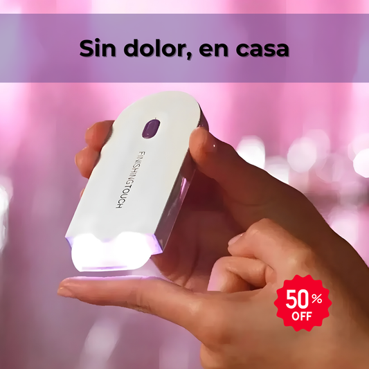 Depiladora láser sin dolor en casa – Depila sin tirones – Piel suave al instante