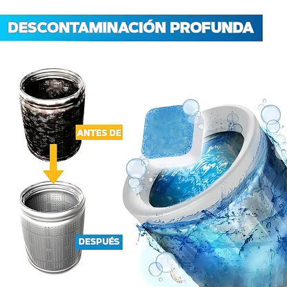 🔥 Pastillas limpiadoras – 5x1 – Higiene profunda – Lavadora fresca en 1 uso