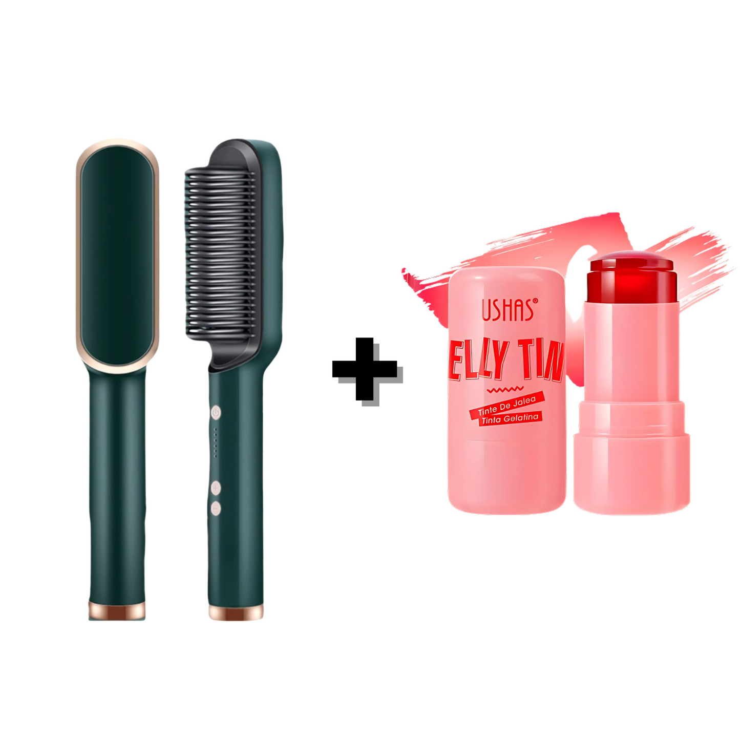 💖 Cepillo Alisador® 3 en 1 + Regalo Exclusivo Jelly Tint® 💖