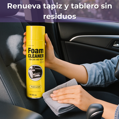 Oferta 3x1 – Espuma Limpiadora Multiuso – Disuelve grasa y manchas – Cocina, auto, zapatillas y sillones limpios en 10 minutos