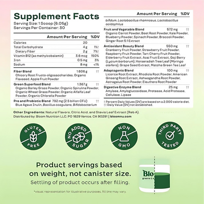 Bloom® Jugo Verde Superfood