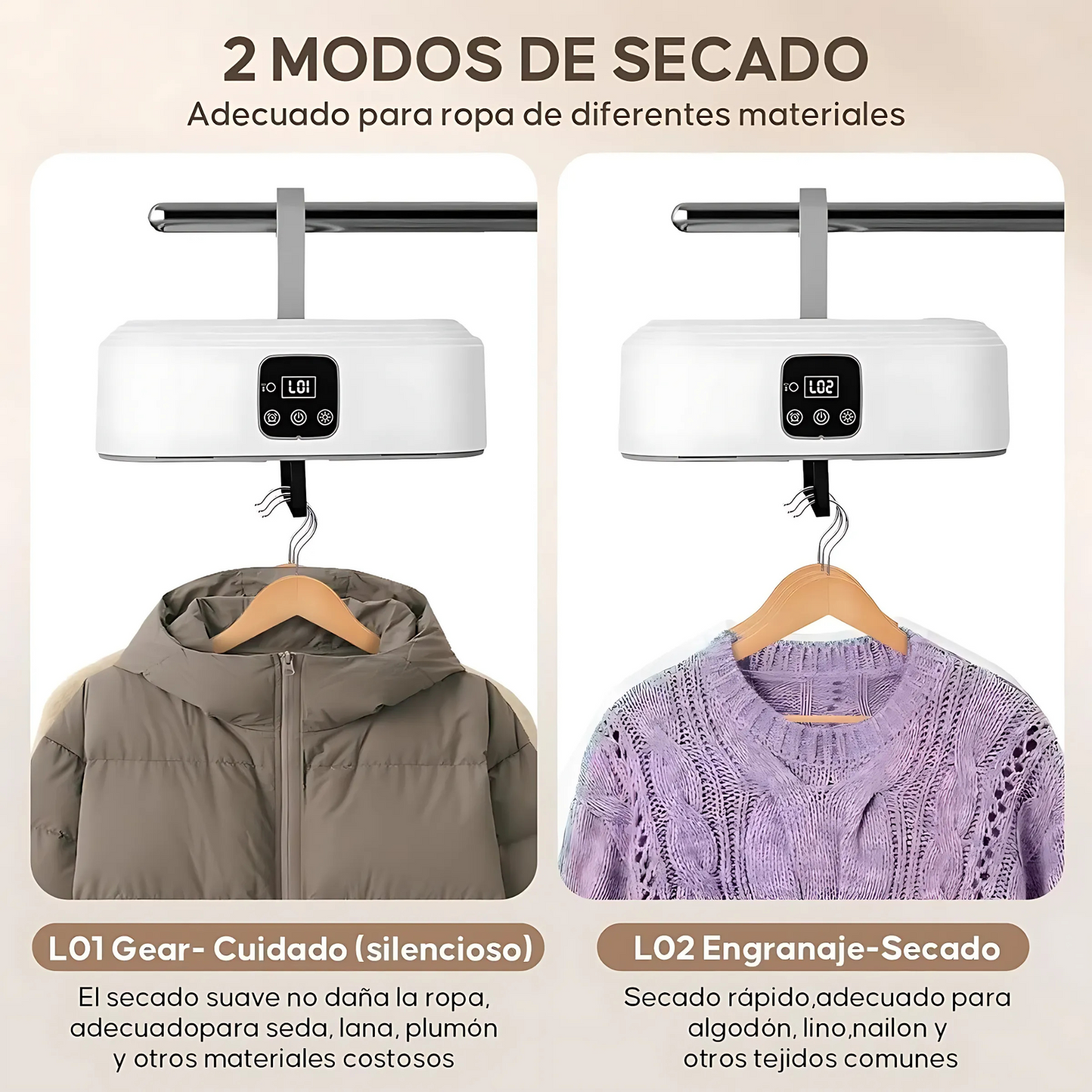 PowerDry Pro® - Secadora Portátil Inteligente
